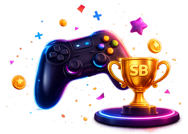Controller with trophy